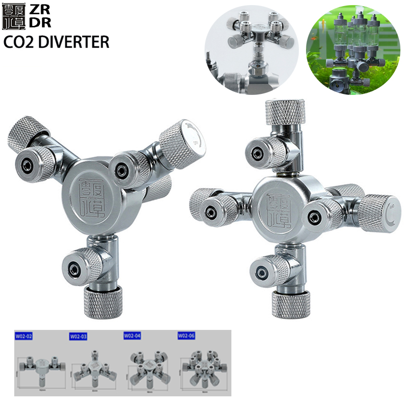 Aquarium Fish Items - ZRDR Fish Tank Multi-Channel CO2 Splitter
