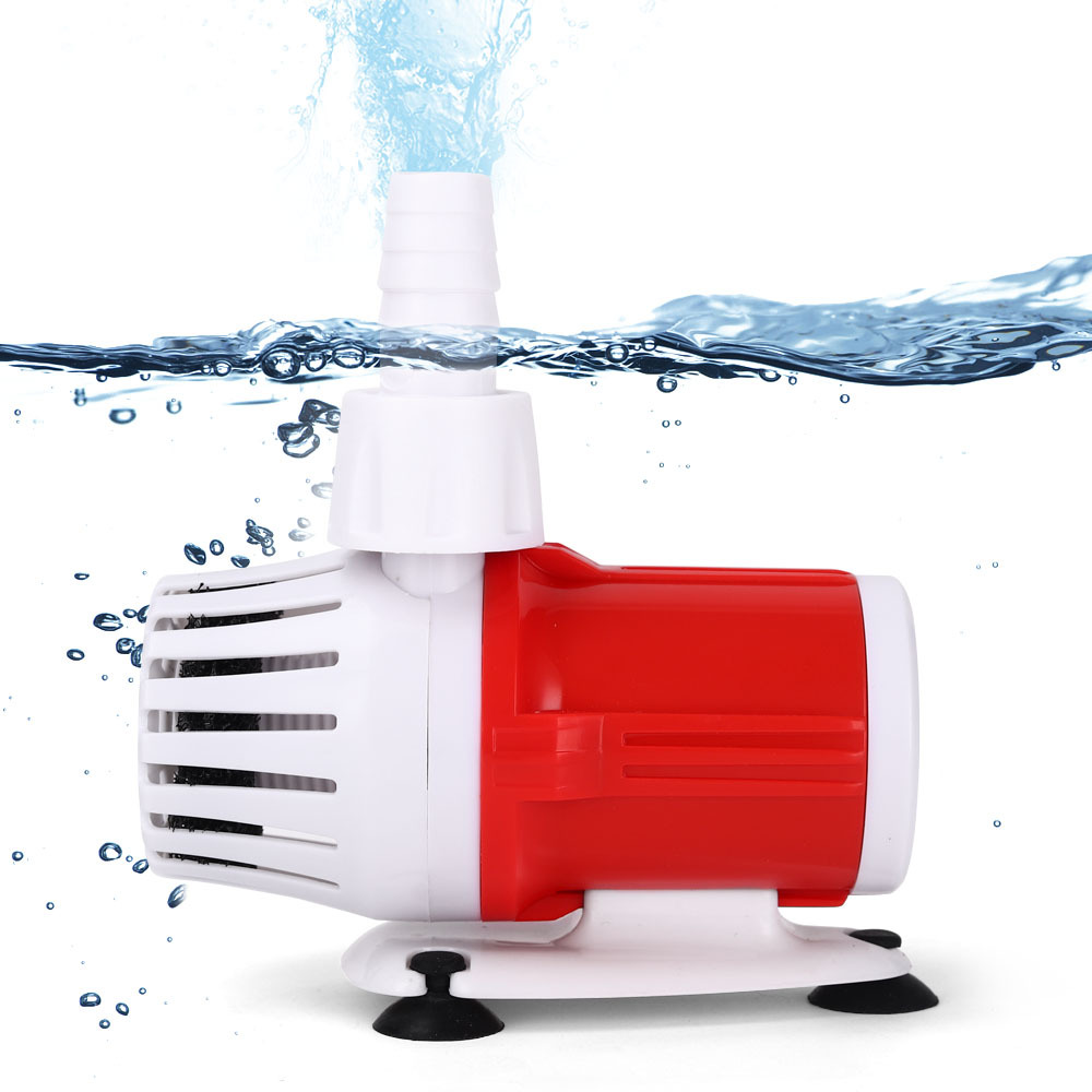 Live Fish Aquarium - Silent Submersible Pump Fish Tank Side
