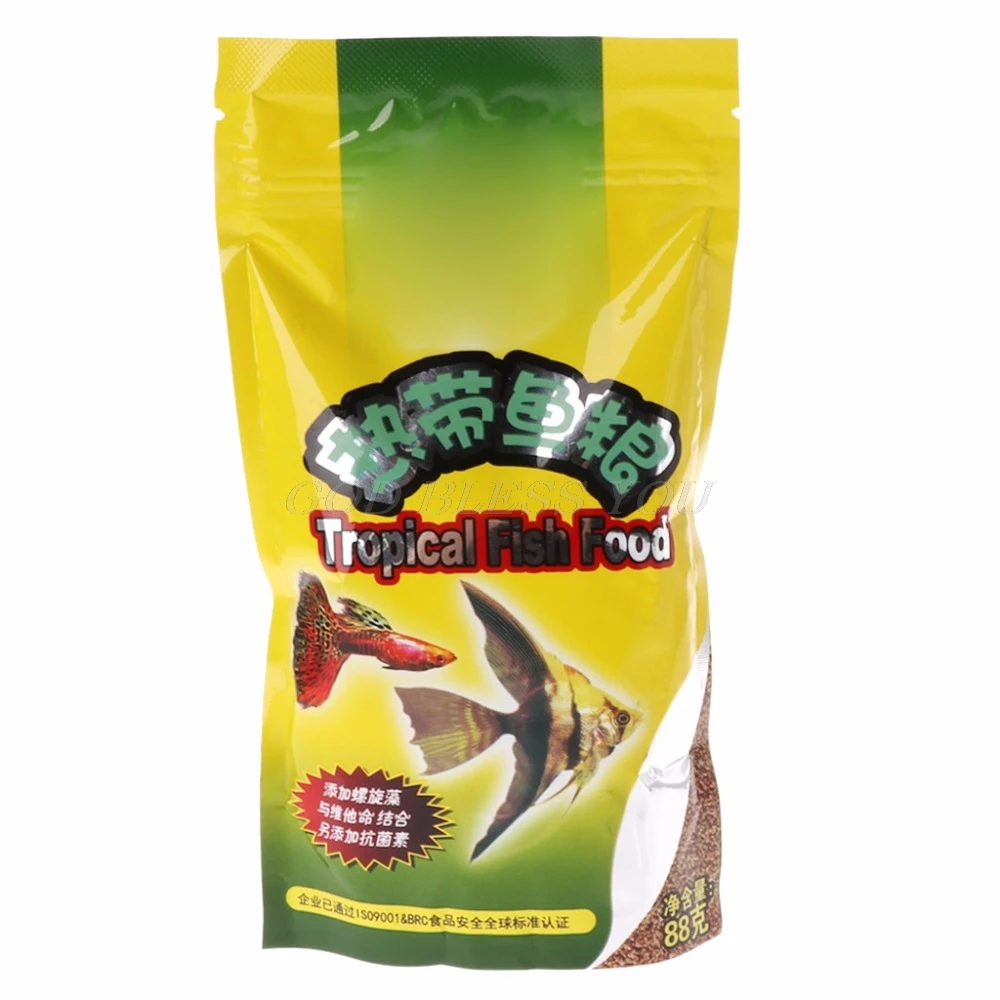 Aquarium Fish Items - Aquarium Tank Tropical Fish Food Small