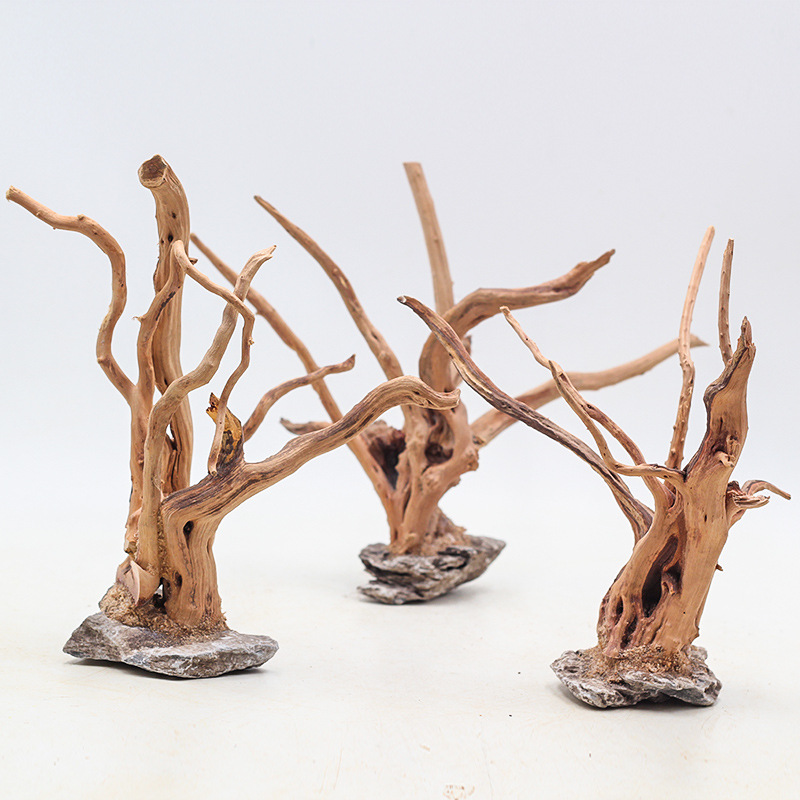 Aquarium Fish Names - 1PC Aquarium Landscaping Wood Ornaments Tree
