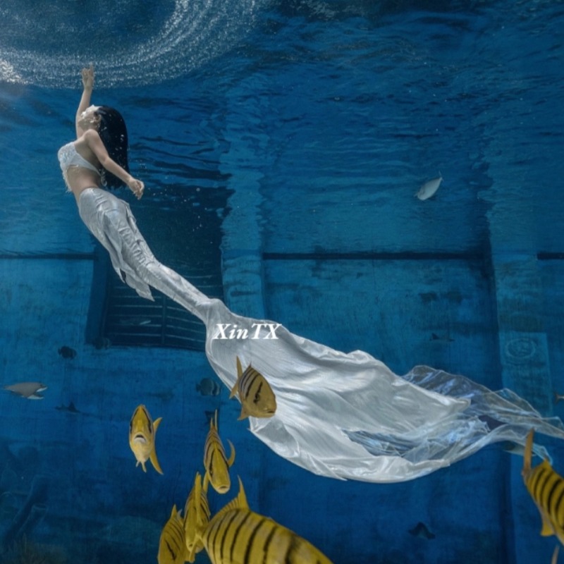 Aquarium Fish Big Size - Adult Parent Girls Professional Simulated Mermaid