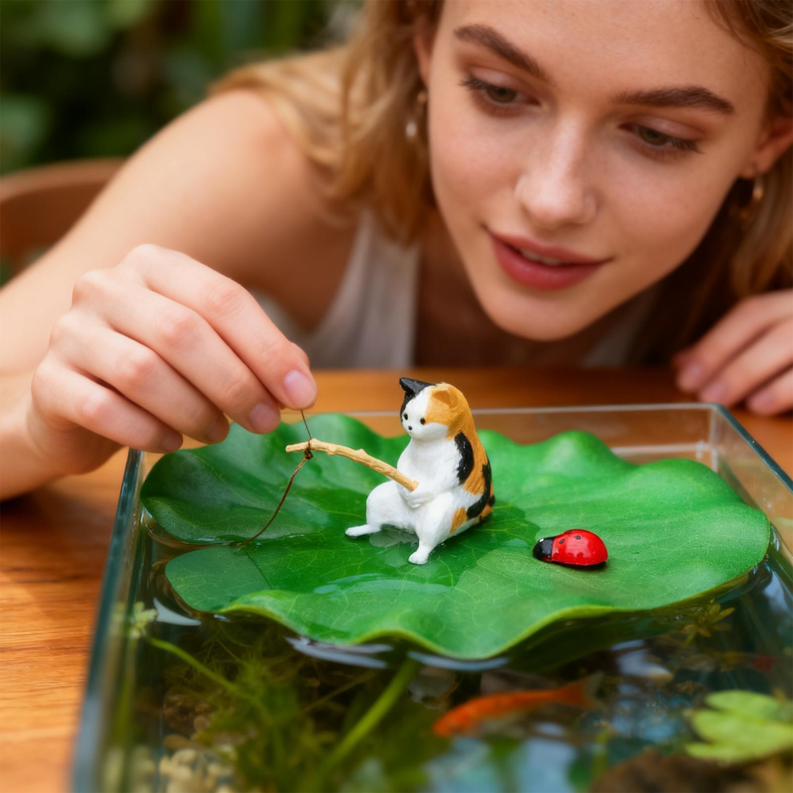 Aquarium Decor Floating Cat Fi - огляд і ціна Aquarium Fish Names