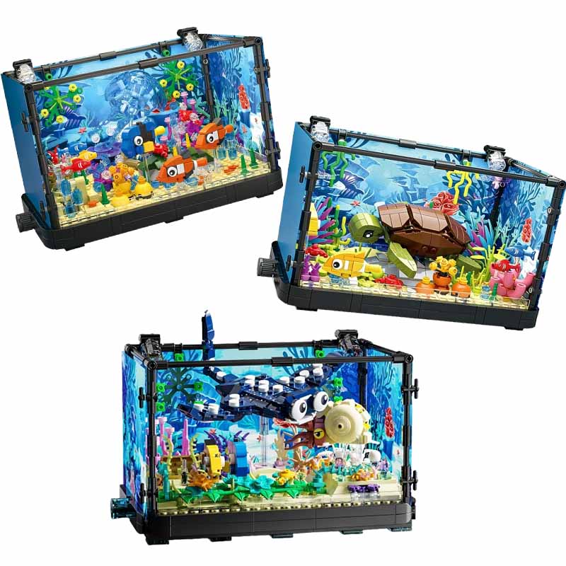 Fish Tank Building Block Set w - огляд і ціна Aquarium Fish Names
