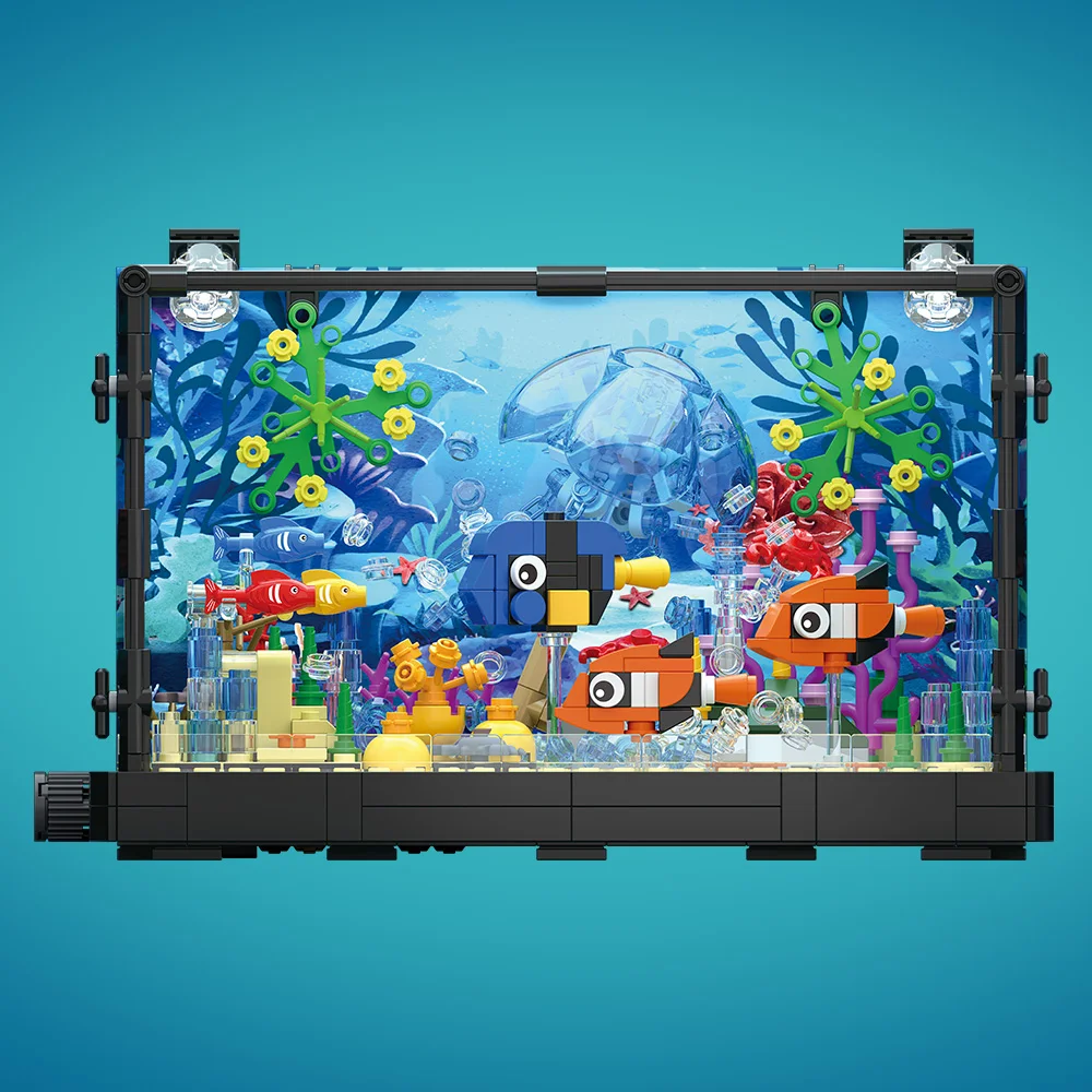 Fish Tank Building Block Set w - огляд і ціна Aquarium Fish Names