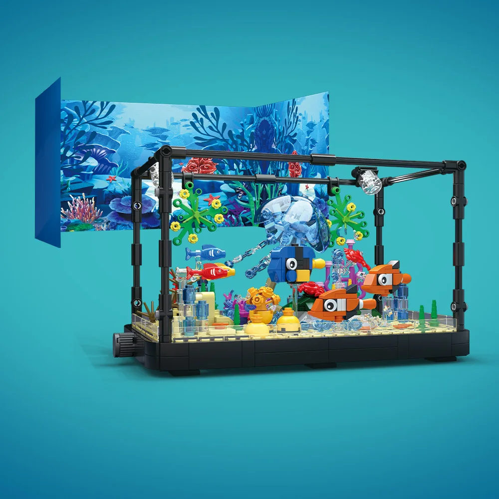 Fish Tank Building Block Set w - огляд і ціна Aquarium Fish Names