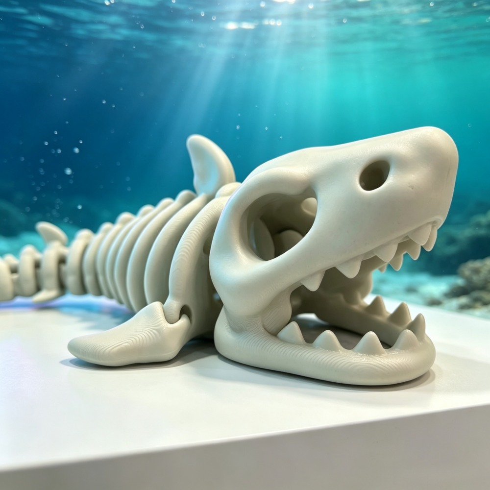 Shark Skeleton Aquarium Decor  - огляд і ціна Aquarium Fish Items