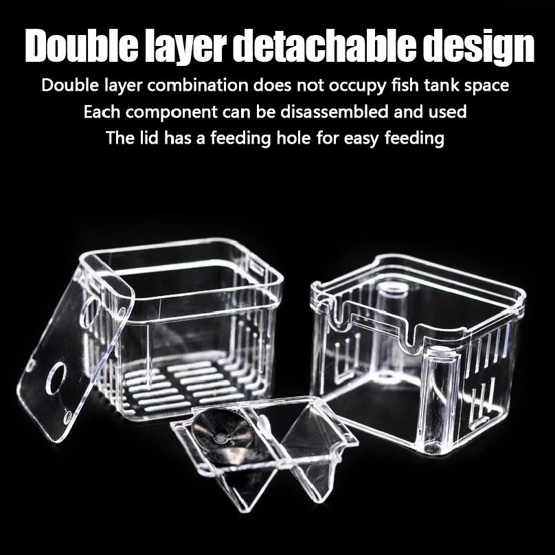 1PC Aquarium Fish Breeder Box  - огляд і ціна Aquarium Fish Jar