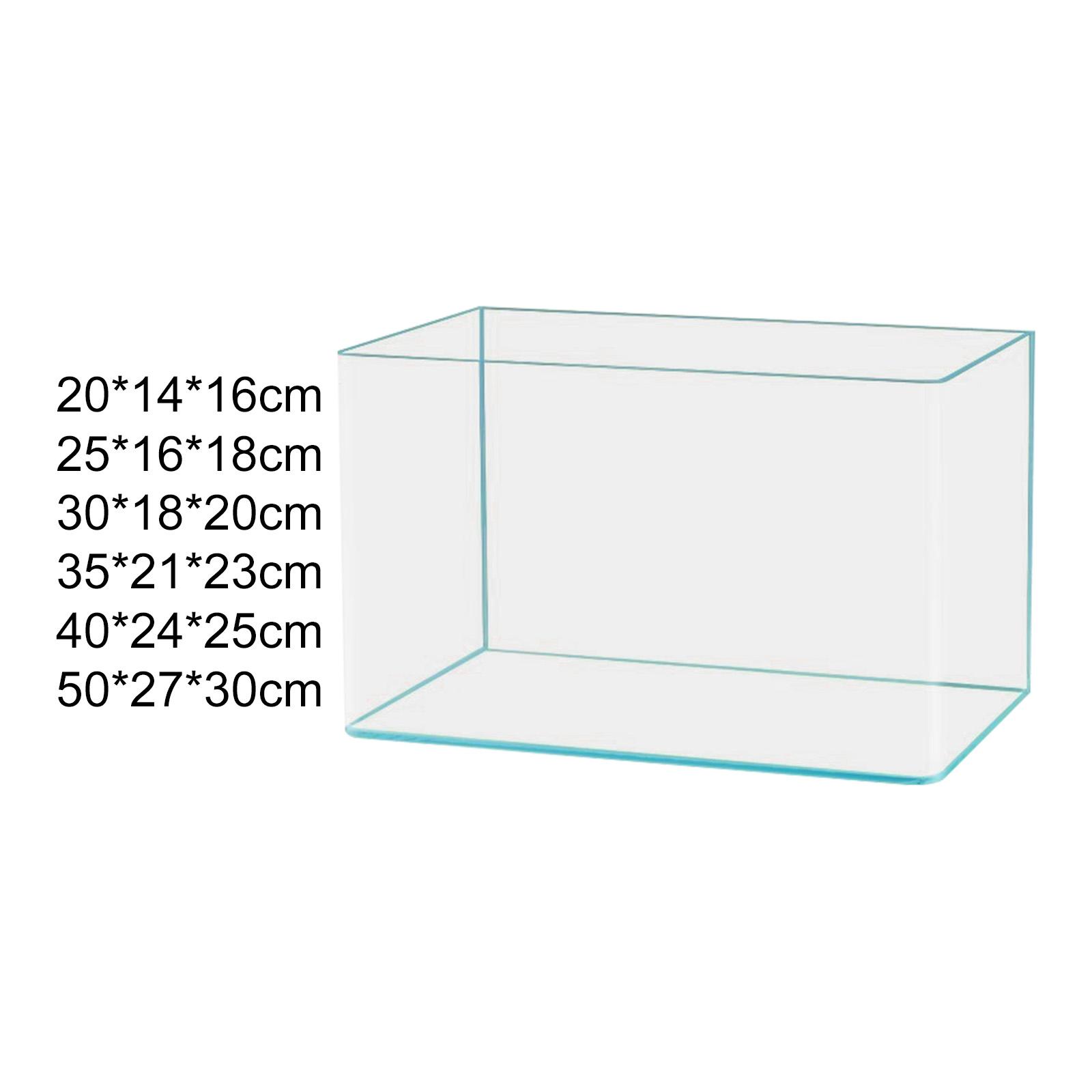 Clear Glass Fish Tank Decorati - огляд і ціна Live Fish Aquarium