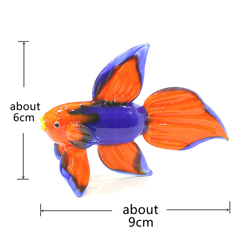 Orange Murano Glass Tropical F - огляд і ціна Live Fish Aquarium