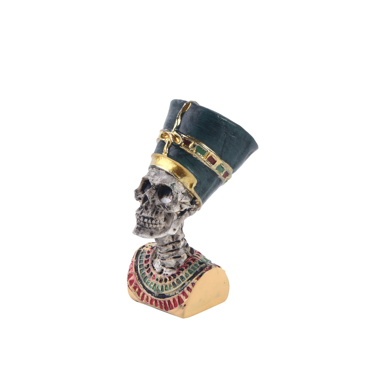 Cleopatra Skull Resin Figurine - огляд і ціна Aquarium Fish Jar