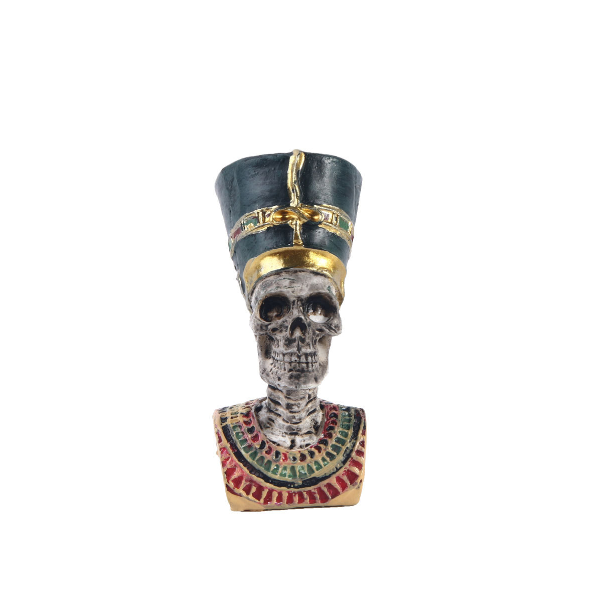 Cleopatra Skull Resin Figurine - огляд і ціна Aquarium Fish Jar