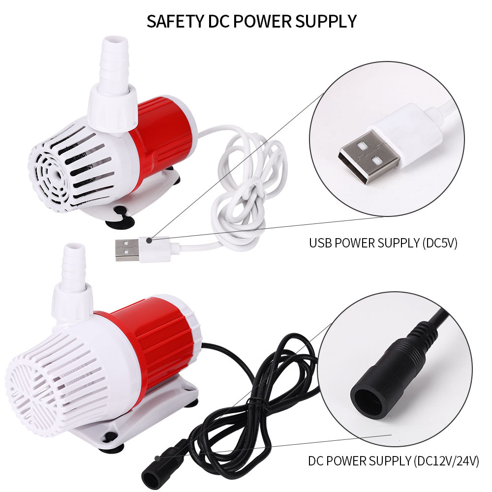 Silent Submersible Pump Fish T - огляд і ціна Live Fish Aquarium