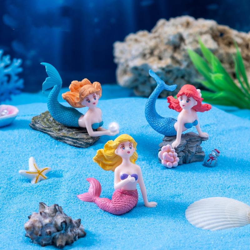 4Pcs Plastic Fish Tank Little  - огляд і ціна Aquarium Fish Items