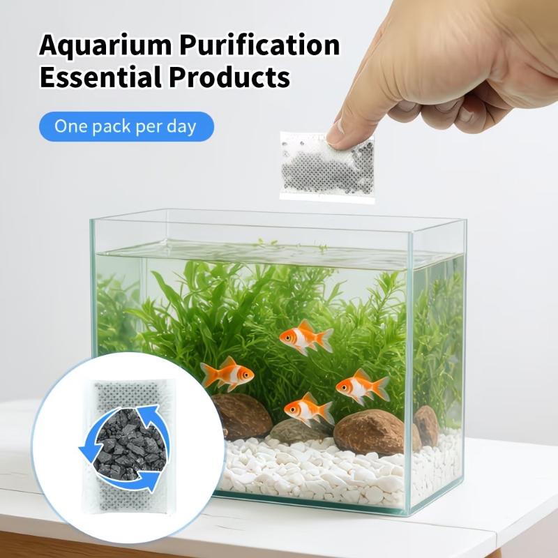 10/20/40Pcs Fish Tank Activate - огляд і ціна Fish Tank Filter Aquarium