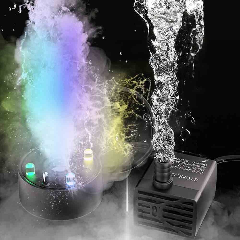 2-IN-1 Mist Maker Colorful LED - огляд і ціна Aquarium Fish Light