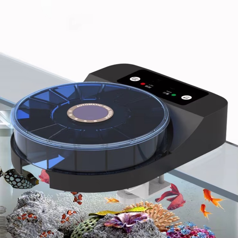 Rechargeable Automatic Fish Fe - огляд і ціна Aquarium Fish Big Size