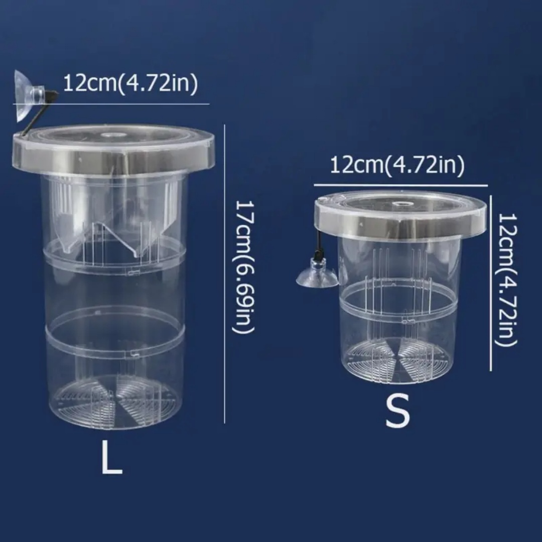 Acrylic Floating Fish Breeding - огляд і ціна Aquarium Fish Jar