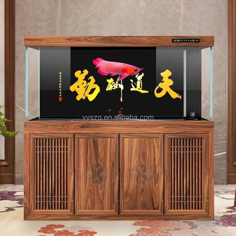 custom.Commercial Luxury Glass - огляд і ціна Live Fish Aquarium