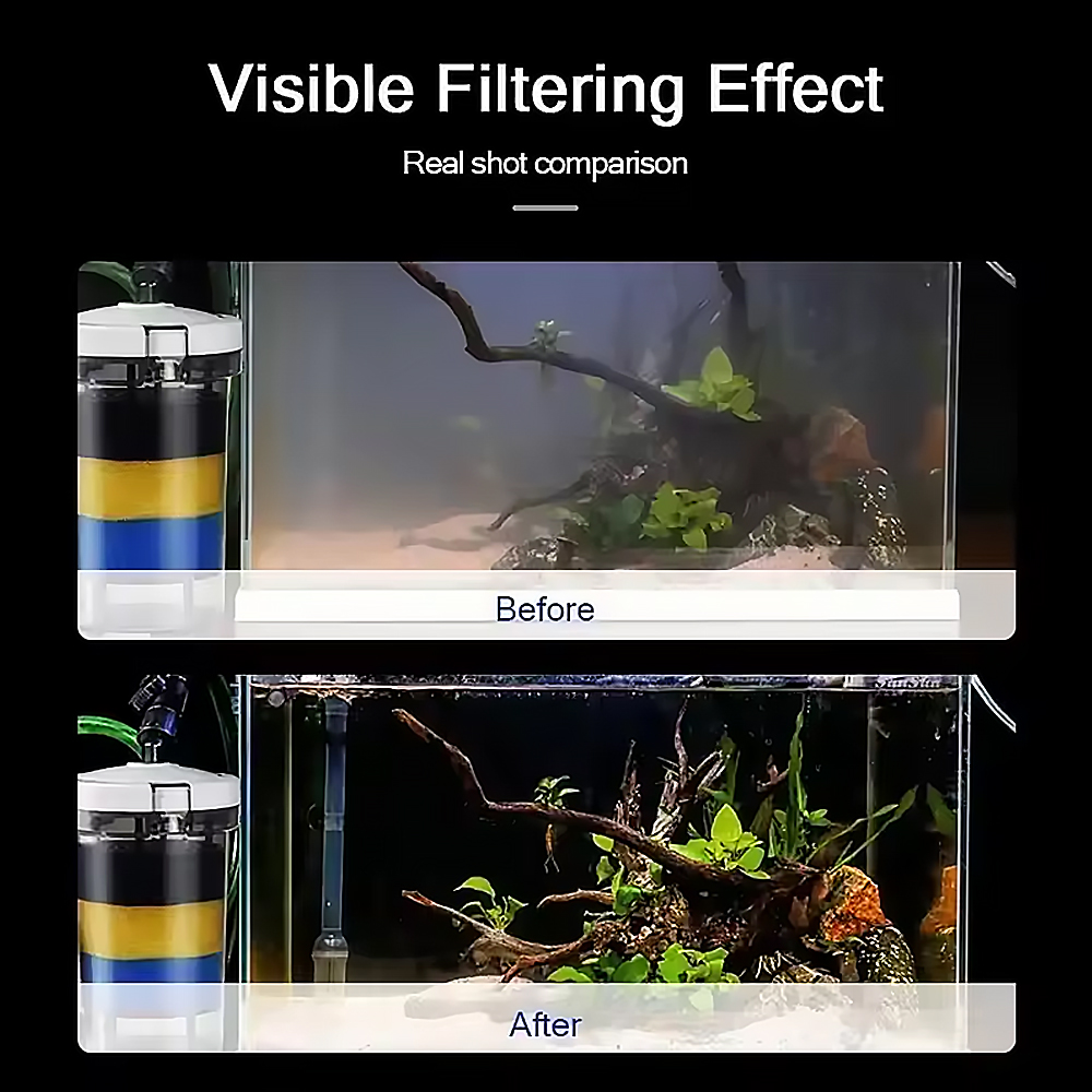 Three Layers External Filter B - огляд і ціна Fish Tank Filter Aquarium